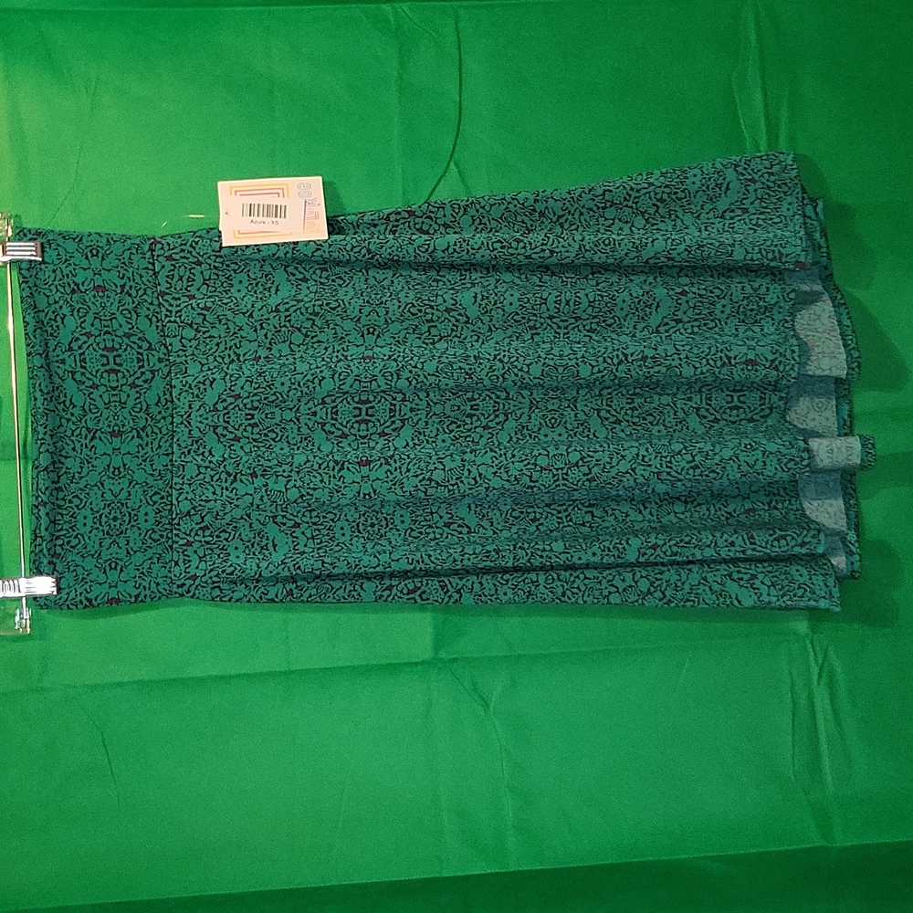 Lularoe printed Azure skirt size XS